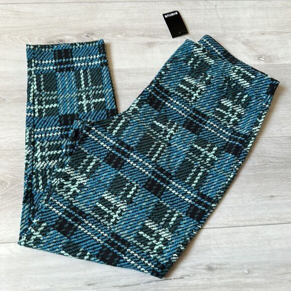Avenue Pant Jemma Teal/Black Pull on Pants SZ 16 NWT - Picture 3 of 4
